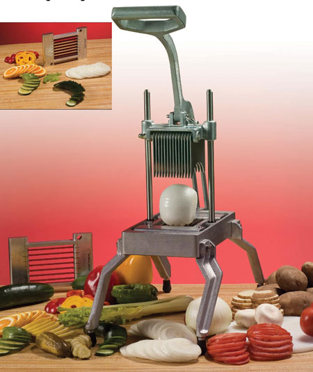 The One Kitchen Equipment - ONION SLICER MACHINE Our provided Onion Slicer  Machine is very convenient and helps in making slice from onion. Further,  this machine is less expensive and much easier